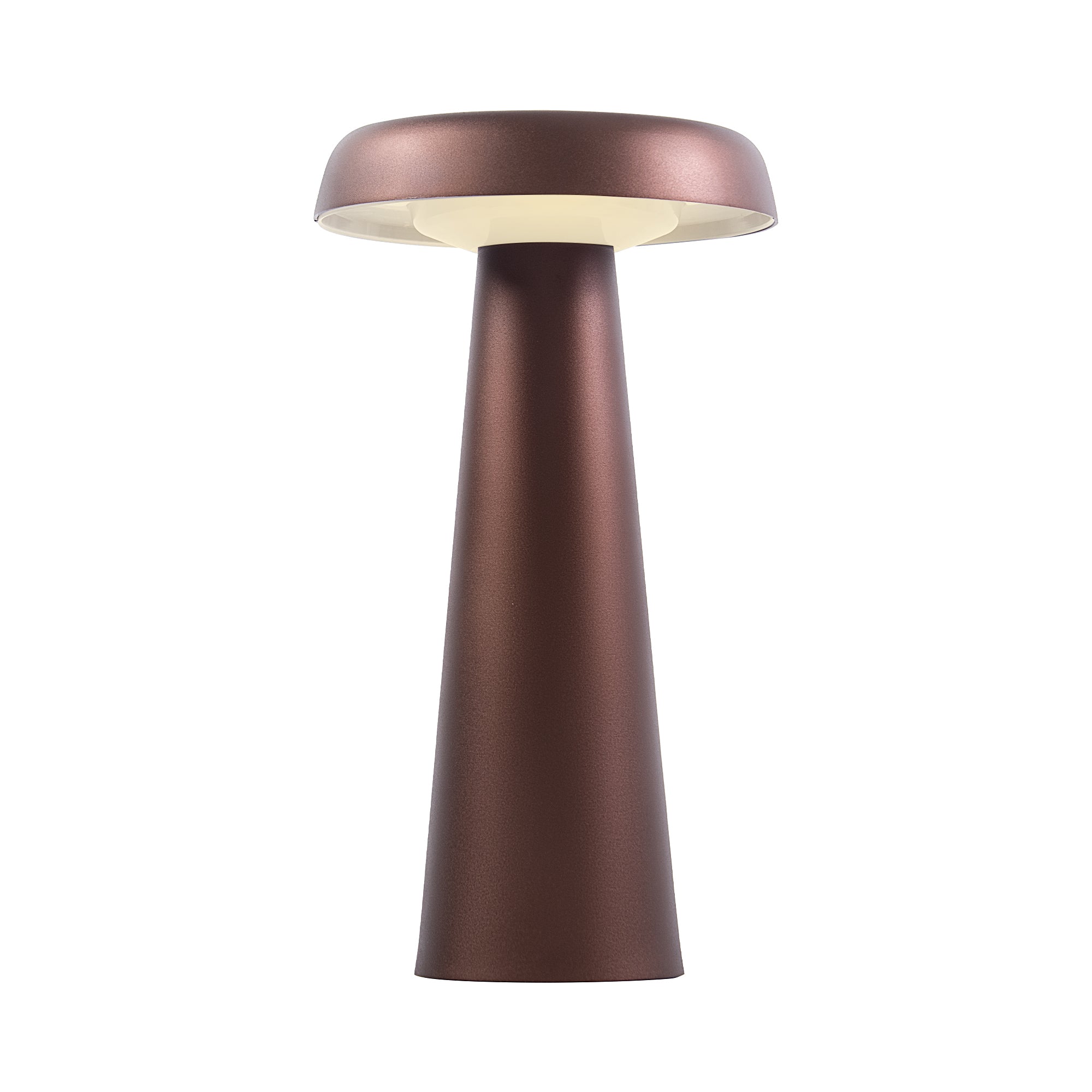 Arcello bruneret messing LED bordlampe