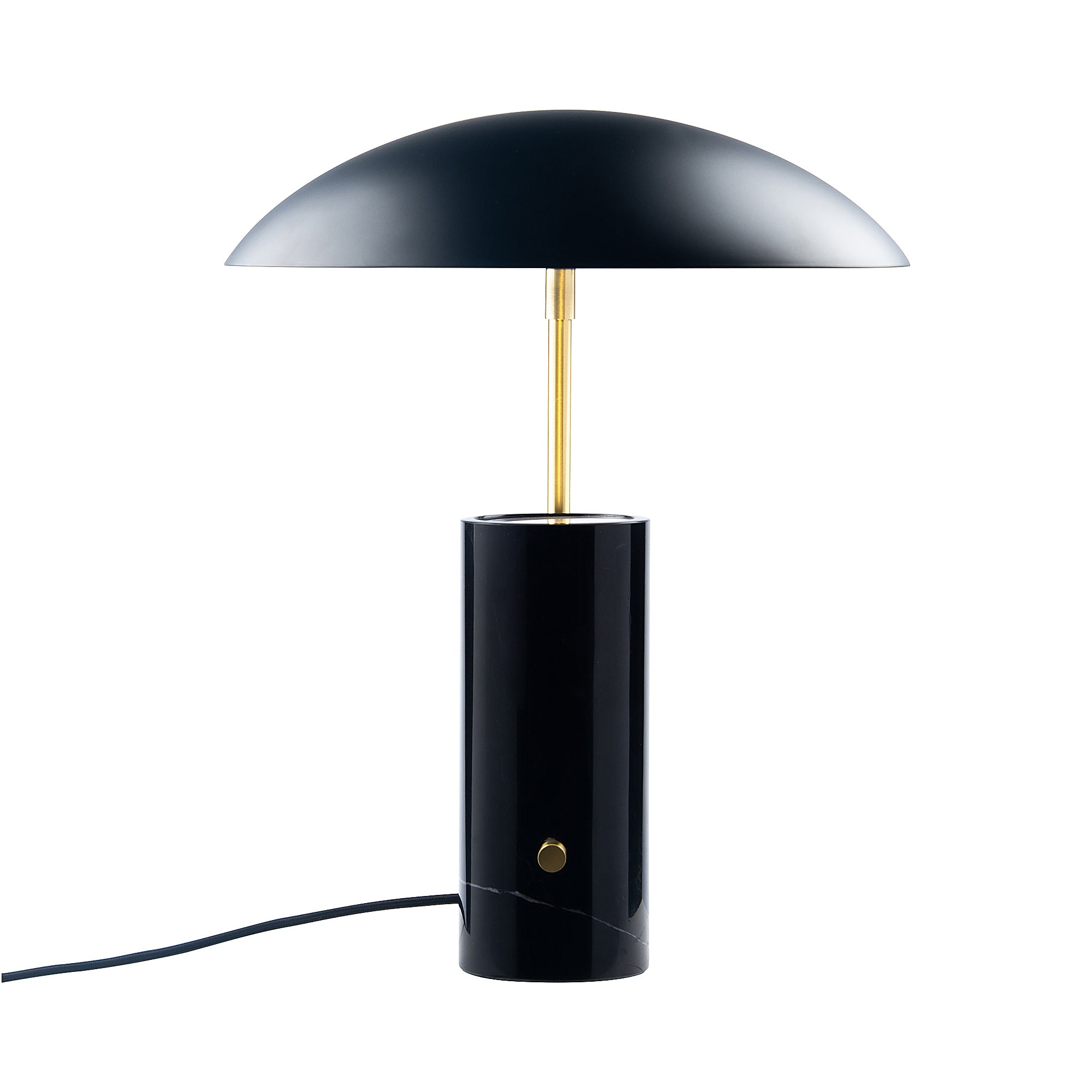 Mademoiselle sort bordlampe