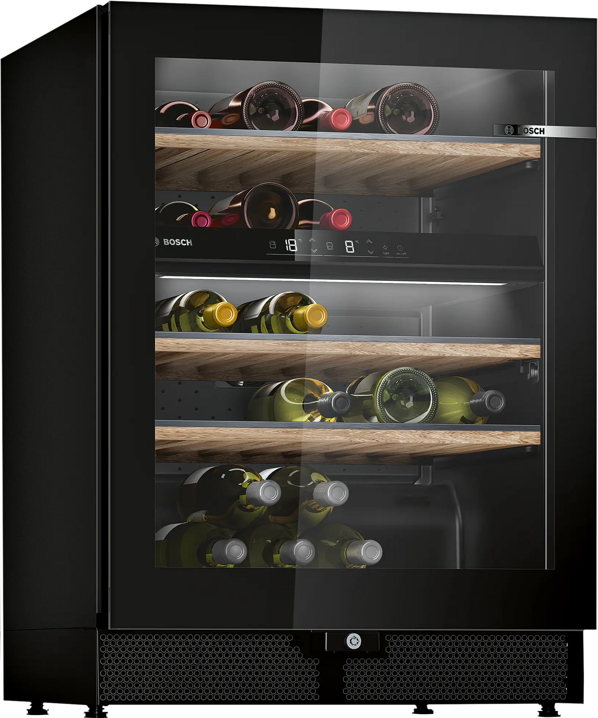 Bosch KWK16ABGB fritstående vinkøleskab