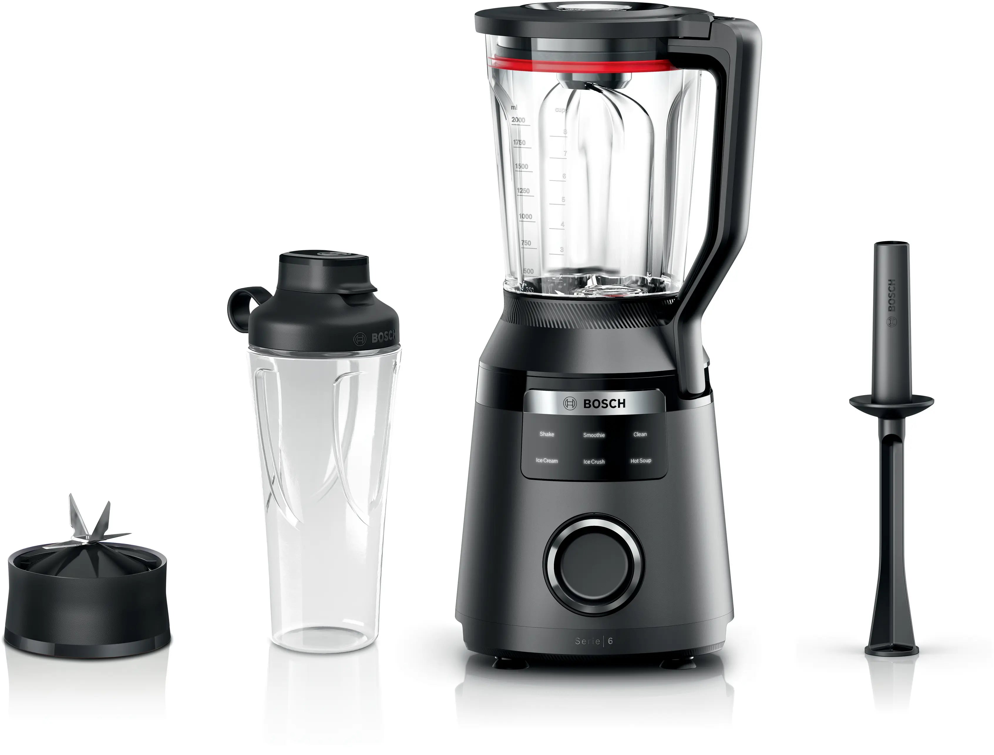 Bosch Serie 6 MMB6654B Vitapower Blender billede 7