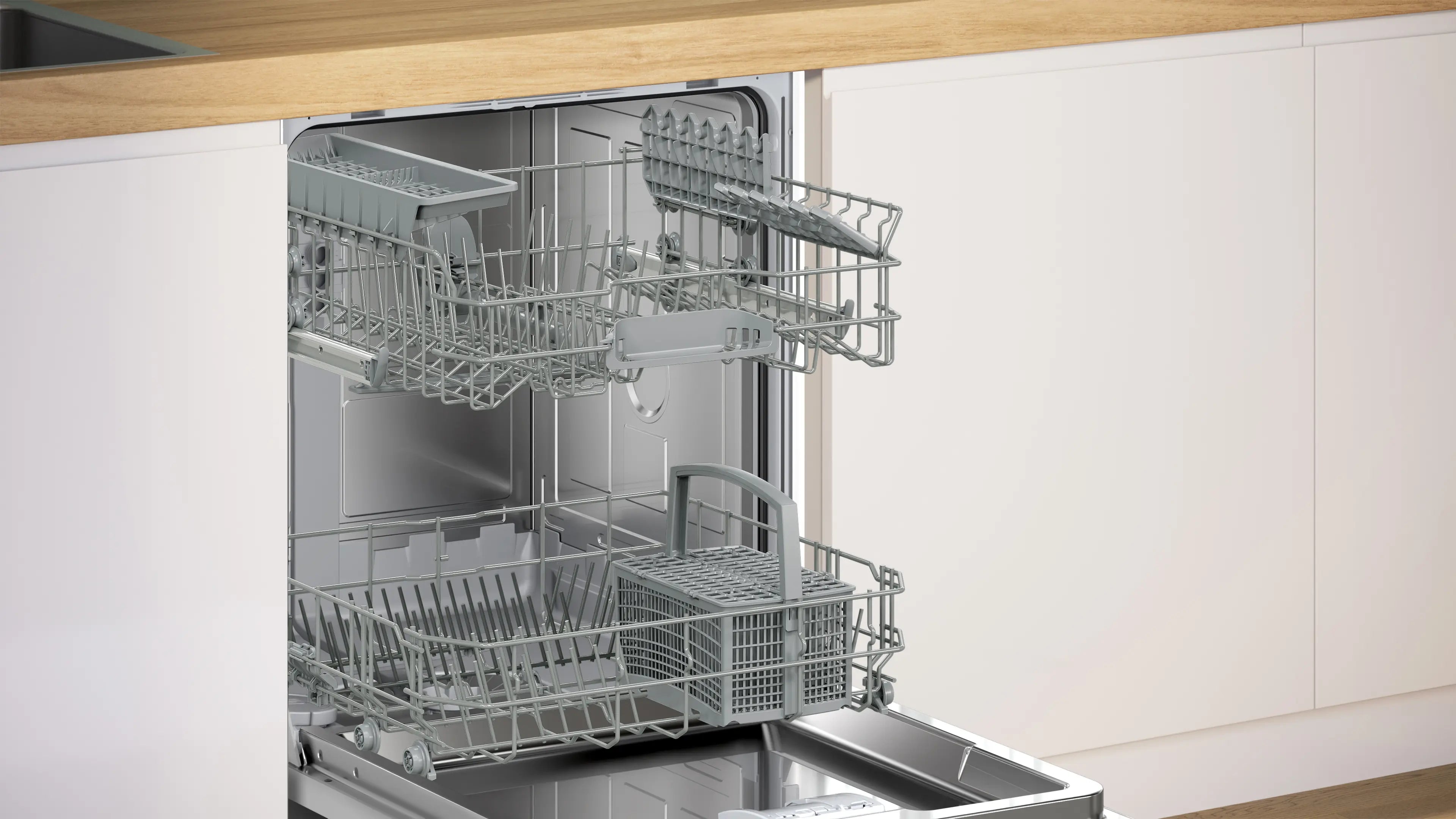 Kurvene i Bosch SMV4HTX11E fuldt integreret opvaskemaskine