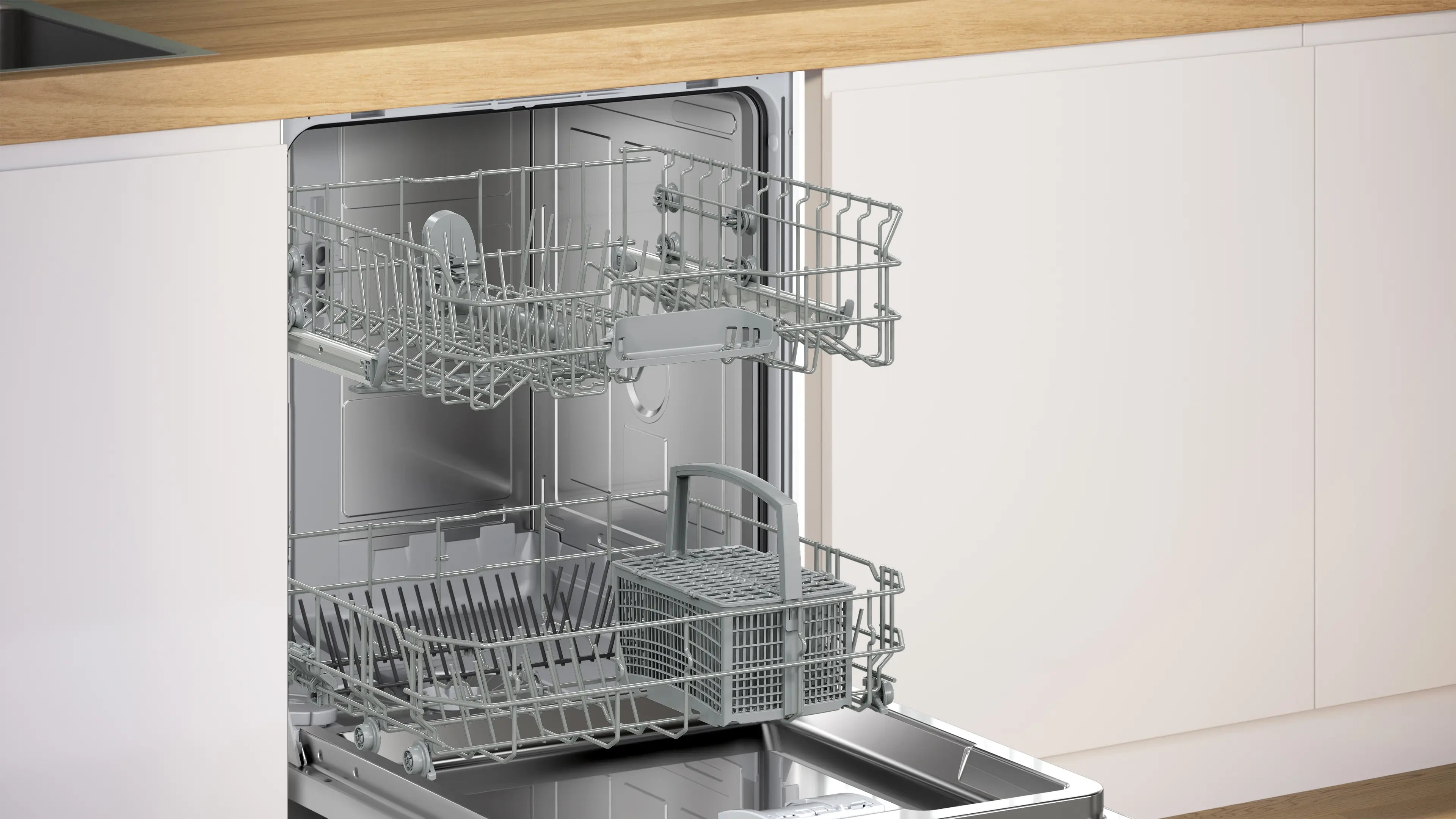 Kurvene i Bosch SMU26AW11S opvaskemaskine til integrering