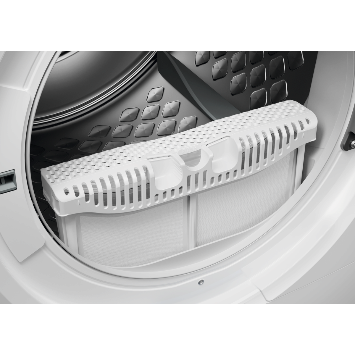 Zoomet ind på tumbleren fra Electrolux EDI633P95P tørretumbler med varmepumpe 9 kg