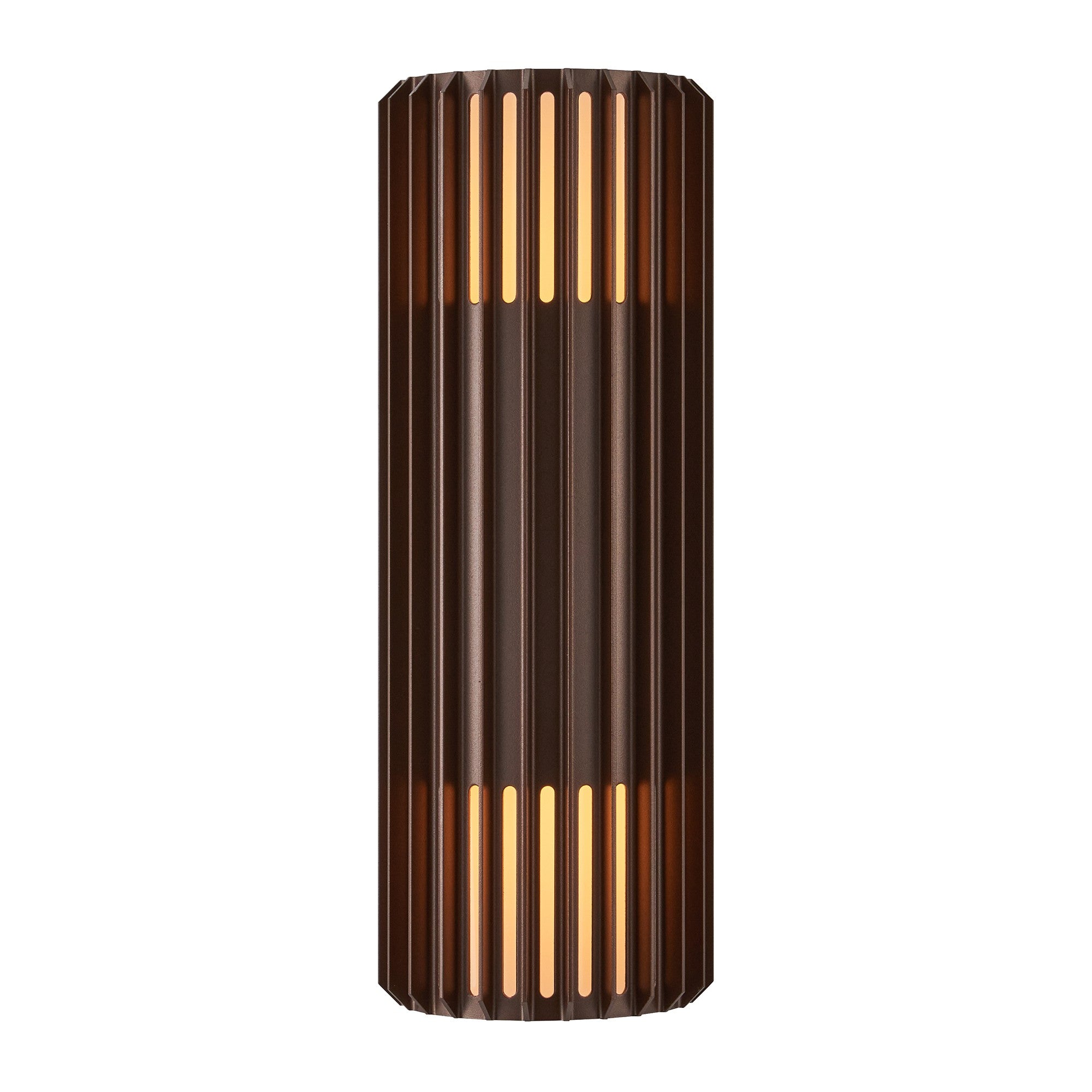 Aludra Seaside Double væglampe metallisk brun billede 4