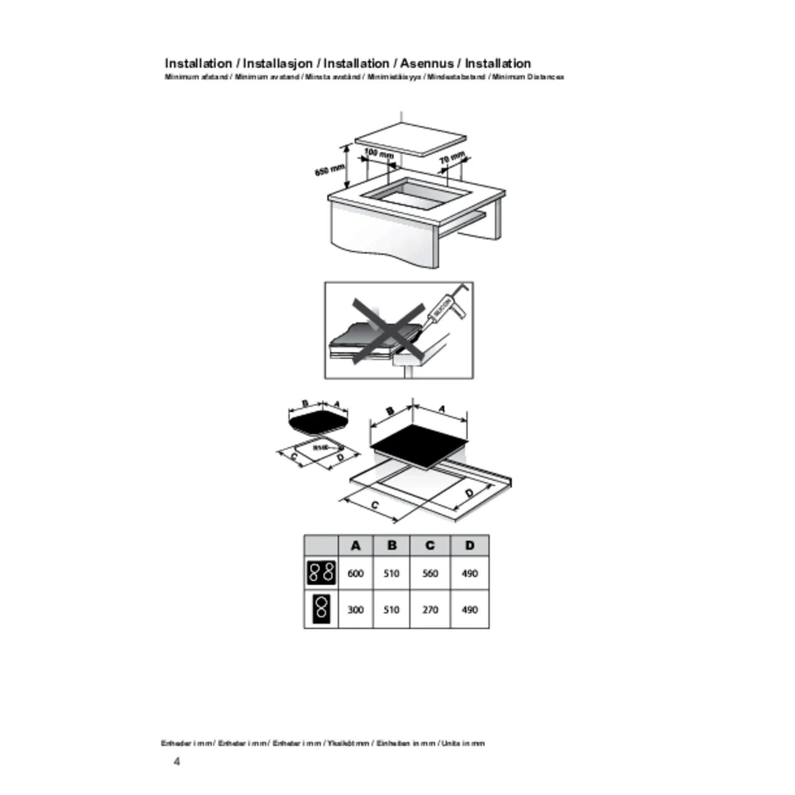Witt Classic EHP30 dimensioner