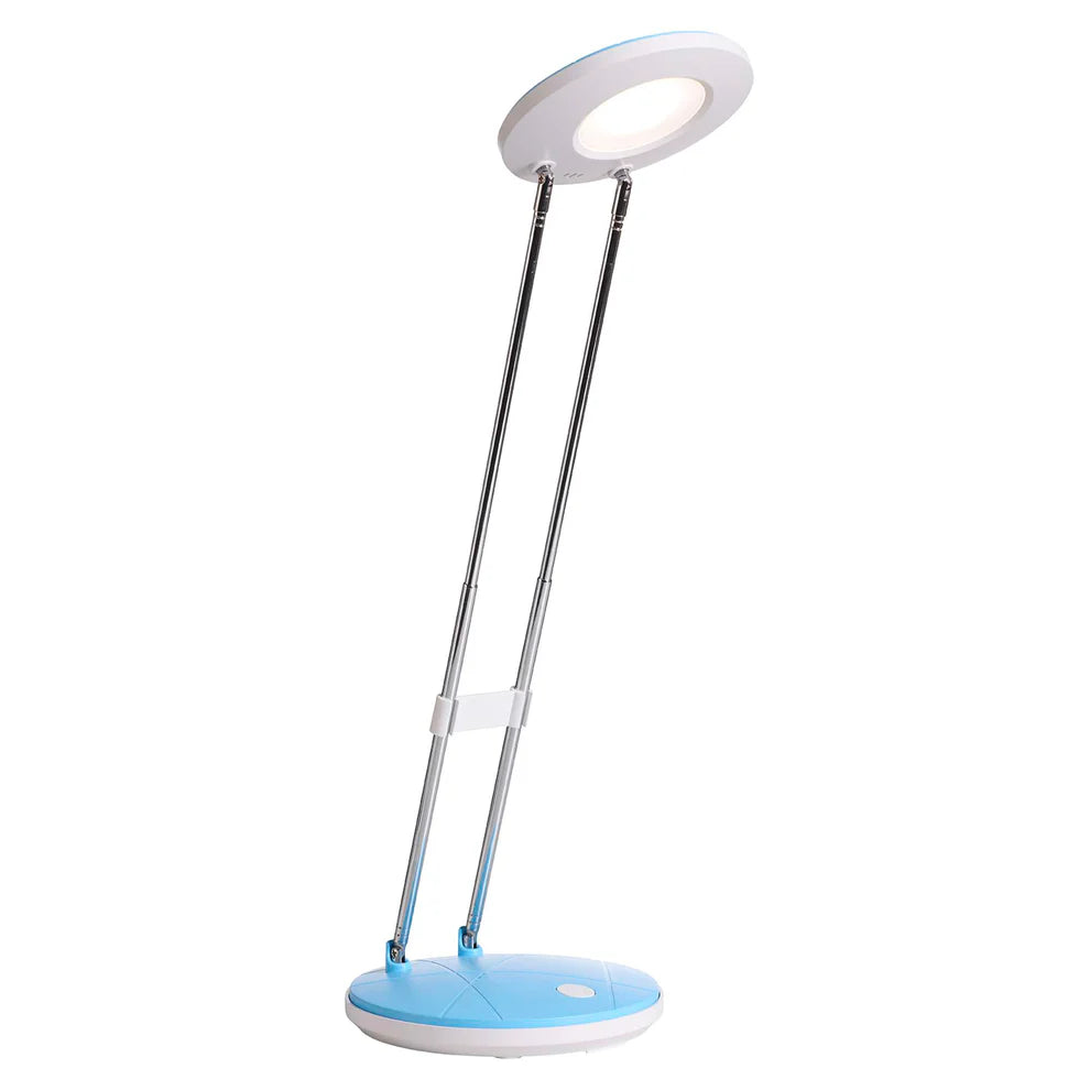 A5 LED Bordlampe Lyseblå