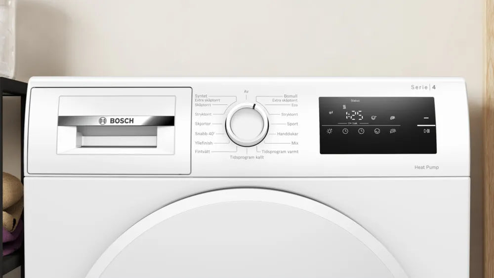 Bosch WTH8300LSN kontrolpanel