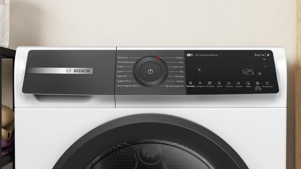 Bosch WQH245B9SN kontrolpanel