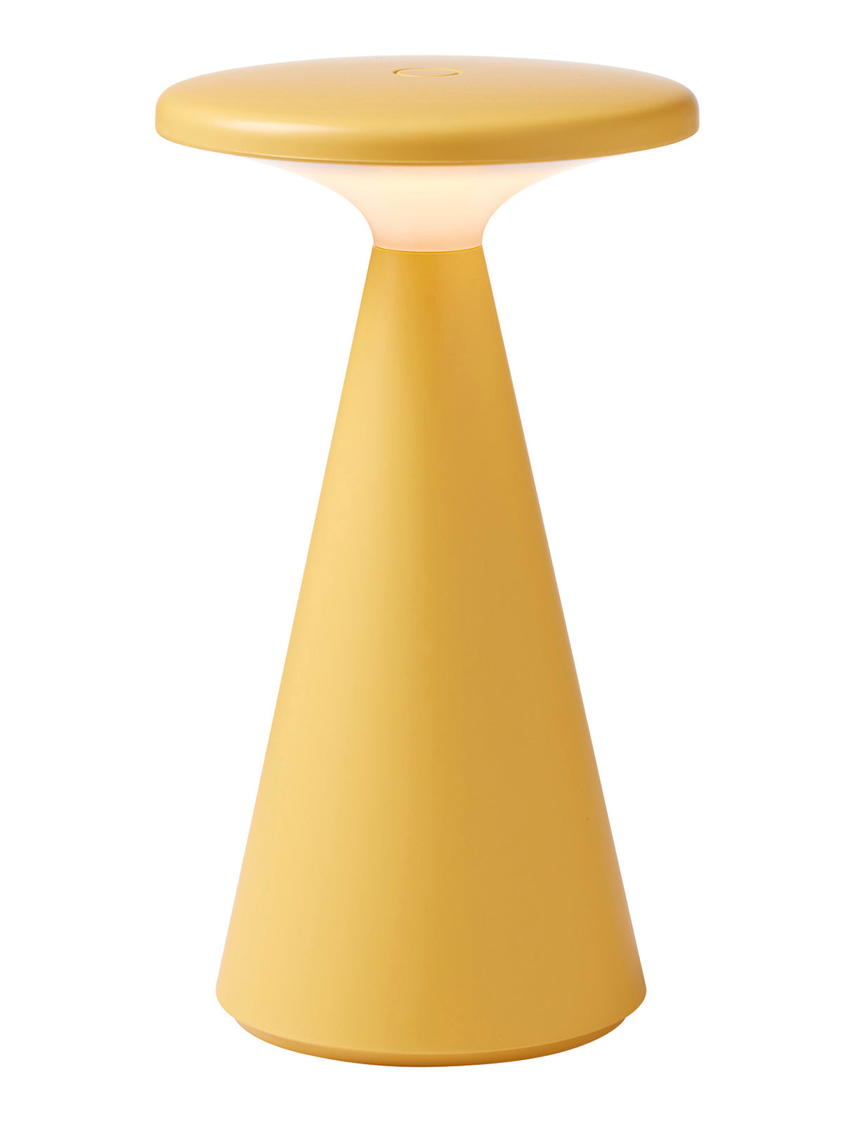 Nielsen Light Nyhavn portable støvet gul LED IP44 bordlampe