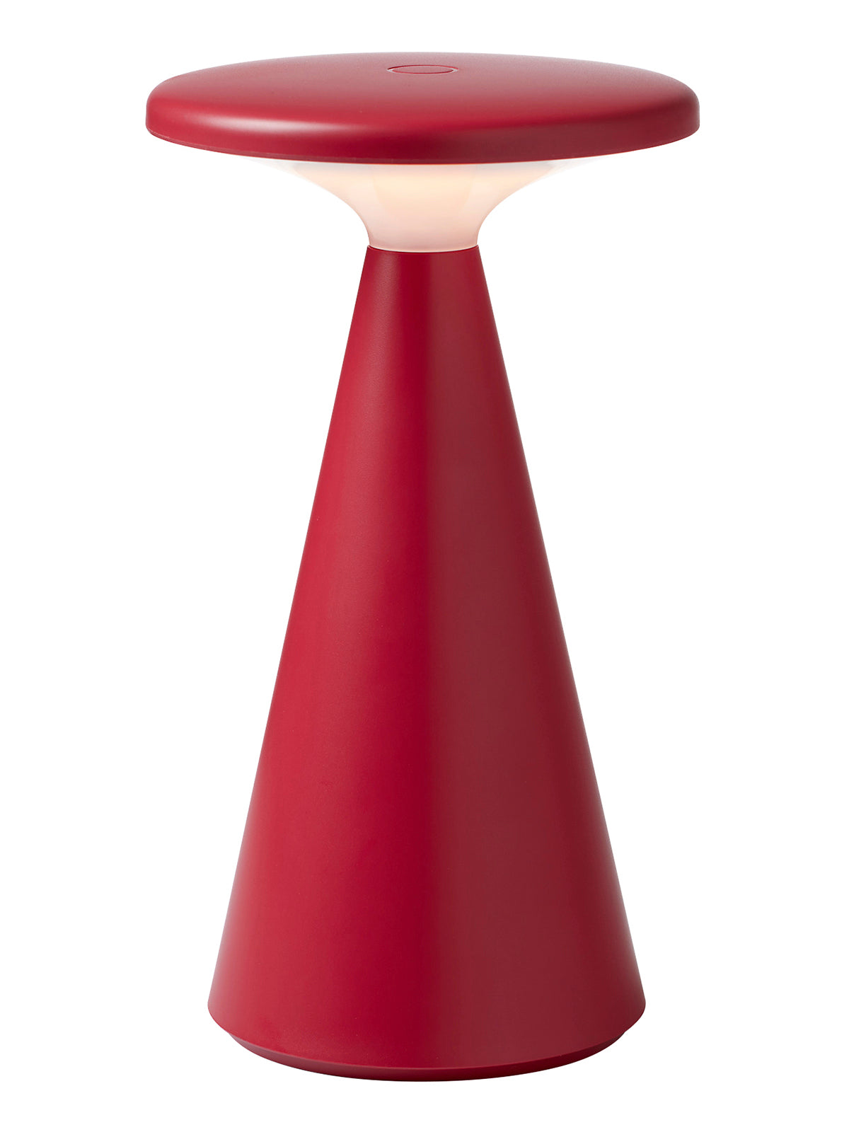 Nielsen Light Nyhavn portable vinrød LED IP44 bordlampe