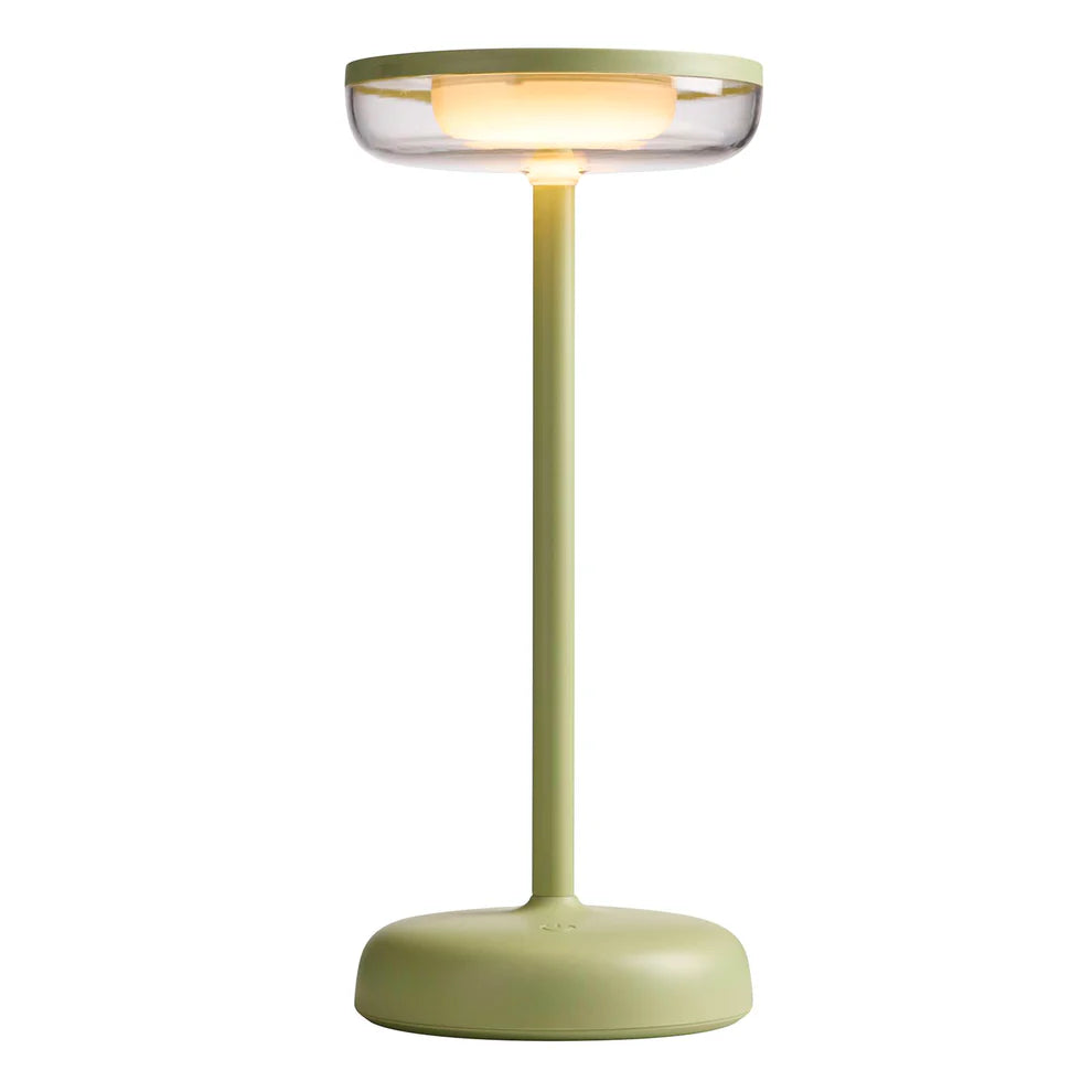 Breeze LED Bordlampe Støvet Grøn billede 4