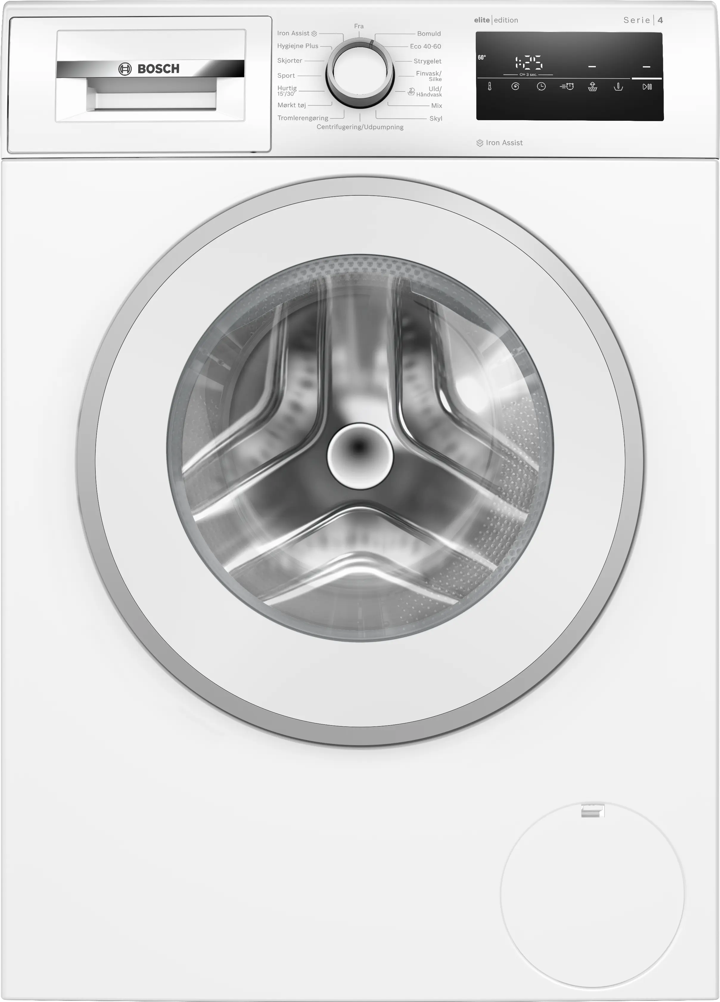 Bosch WAN28201DN 9kg Hvid Frontbetjent Vaskemaskine