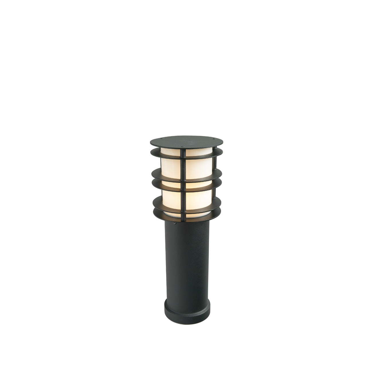 Norlys Stockholm Sort Opal, E27 IP65 46W 49CM - Udendørslampe