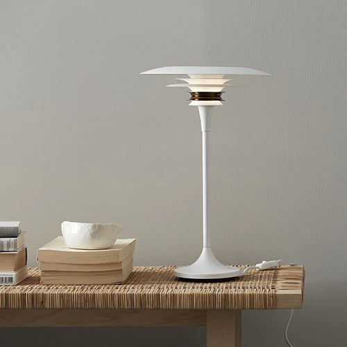 Diablo Bordlampe Ø30 Mat hvid G9
