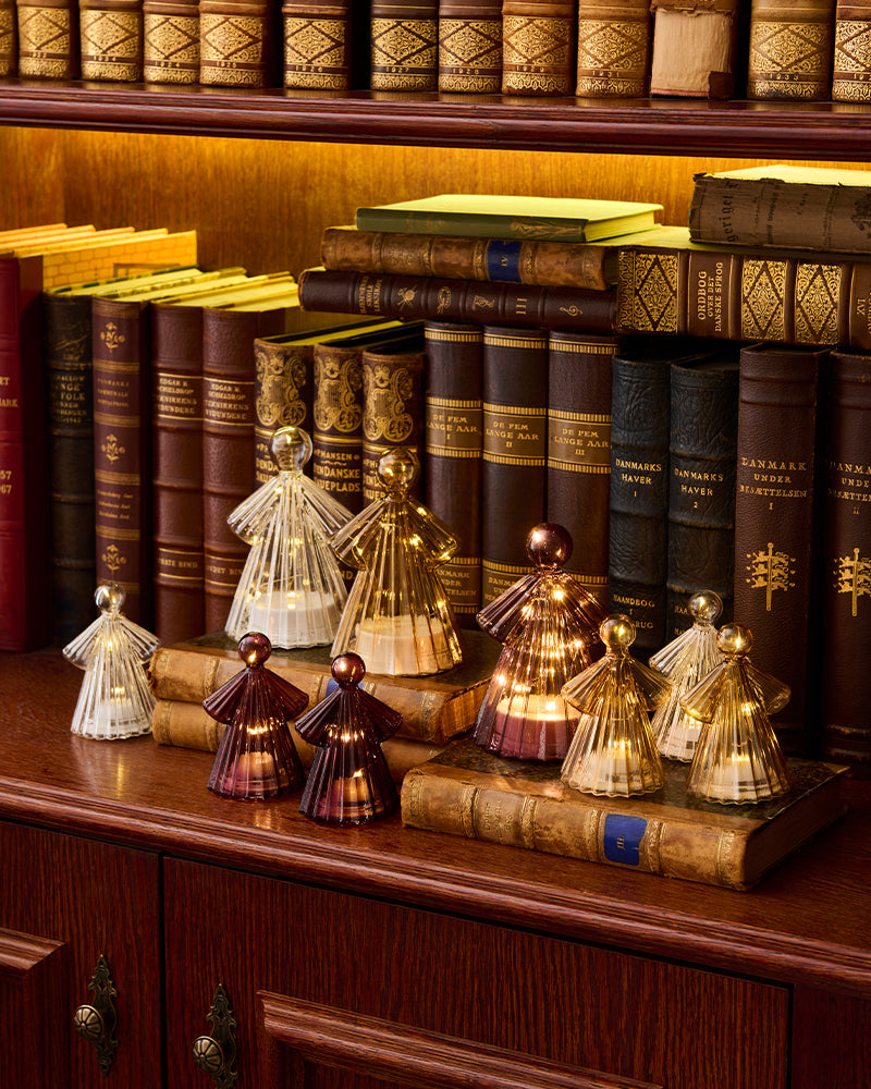 Alberte Engel Klar H14 cm 10LED