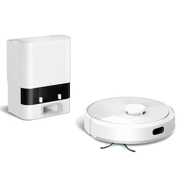 iRobot Roomba Combo 105+ Robotic Vacuum Cleaner hvid robotstøvsuger ved ladestation