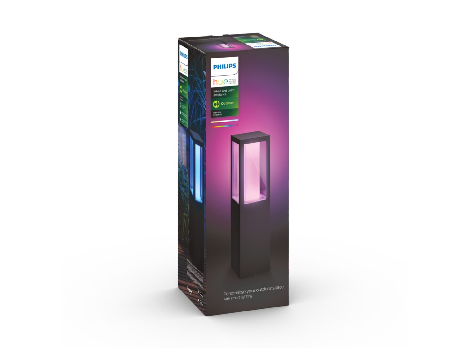 Philips Hue Impress WACA EU pedestal black 2x8W