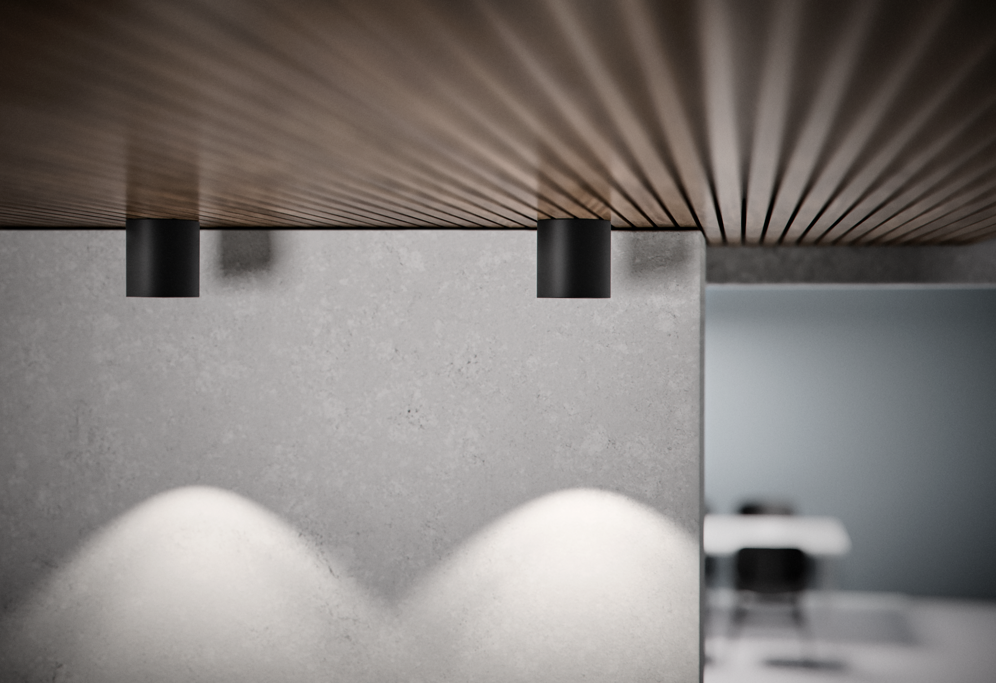 Solo Round Sort/Guld LED 3000K