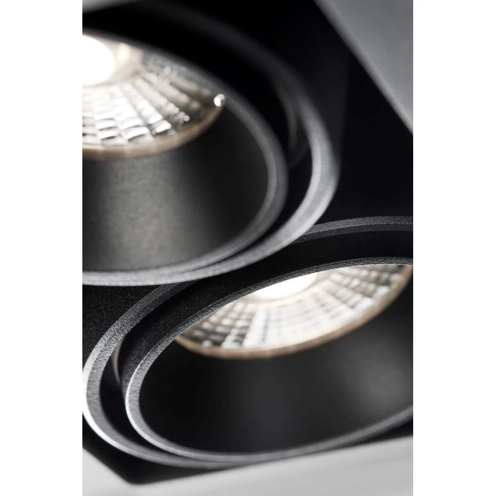 Ghost+ 2 2X10W LED Sort