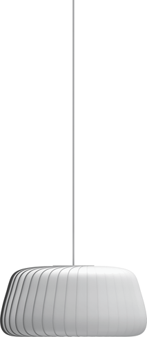 TR19 Hvid Ø53 Pendel