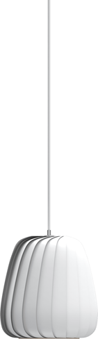 ST906 Hvid 27 cm Pendel