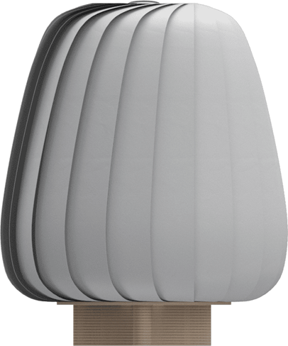 ST906 Hvid 31 cm Bordlampe billede 4
