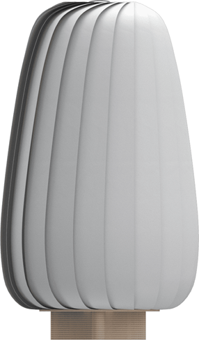 ST906 Hvid 47 cm Bordlampe billede 4