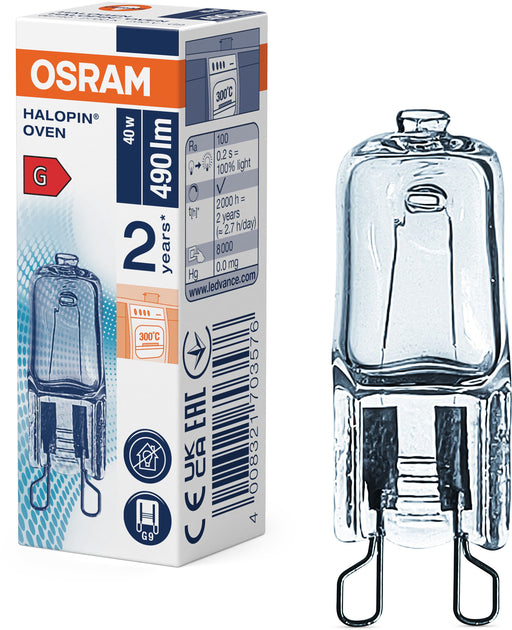 Osram Ovnpære 40W G9 490lm