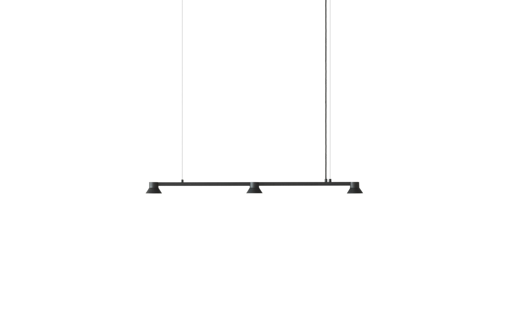 Hat Linear Small LED pendel sort billede 4