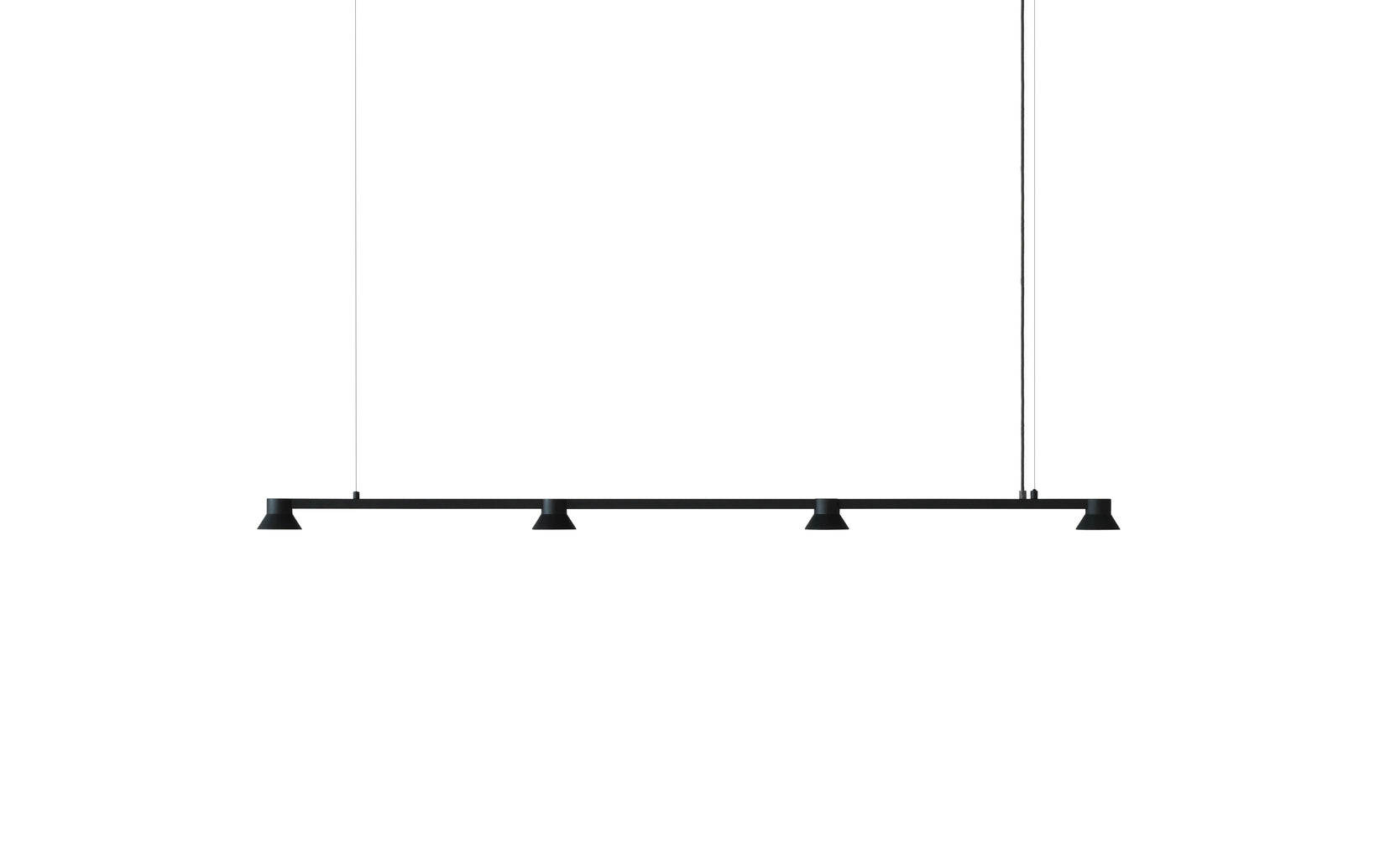Hat Linear Large LED pendel sort billede 4