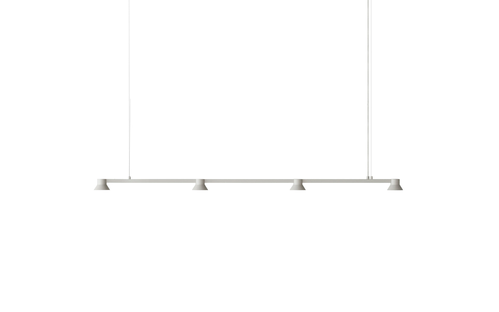 Hat Linear Large LED pendel grå billede 4