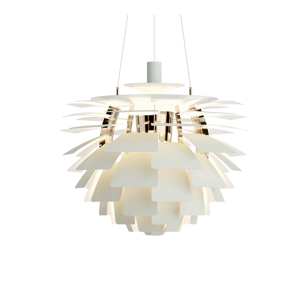 PH Artichoke Ø 600 Pendel Dusty Green/Metallised Brass