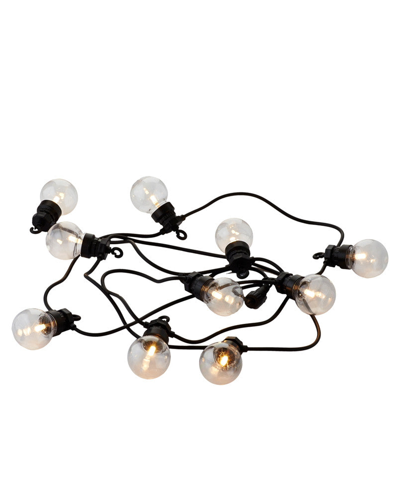 Lucas 10 LED 3 meter klar lys supplering