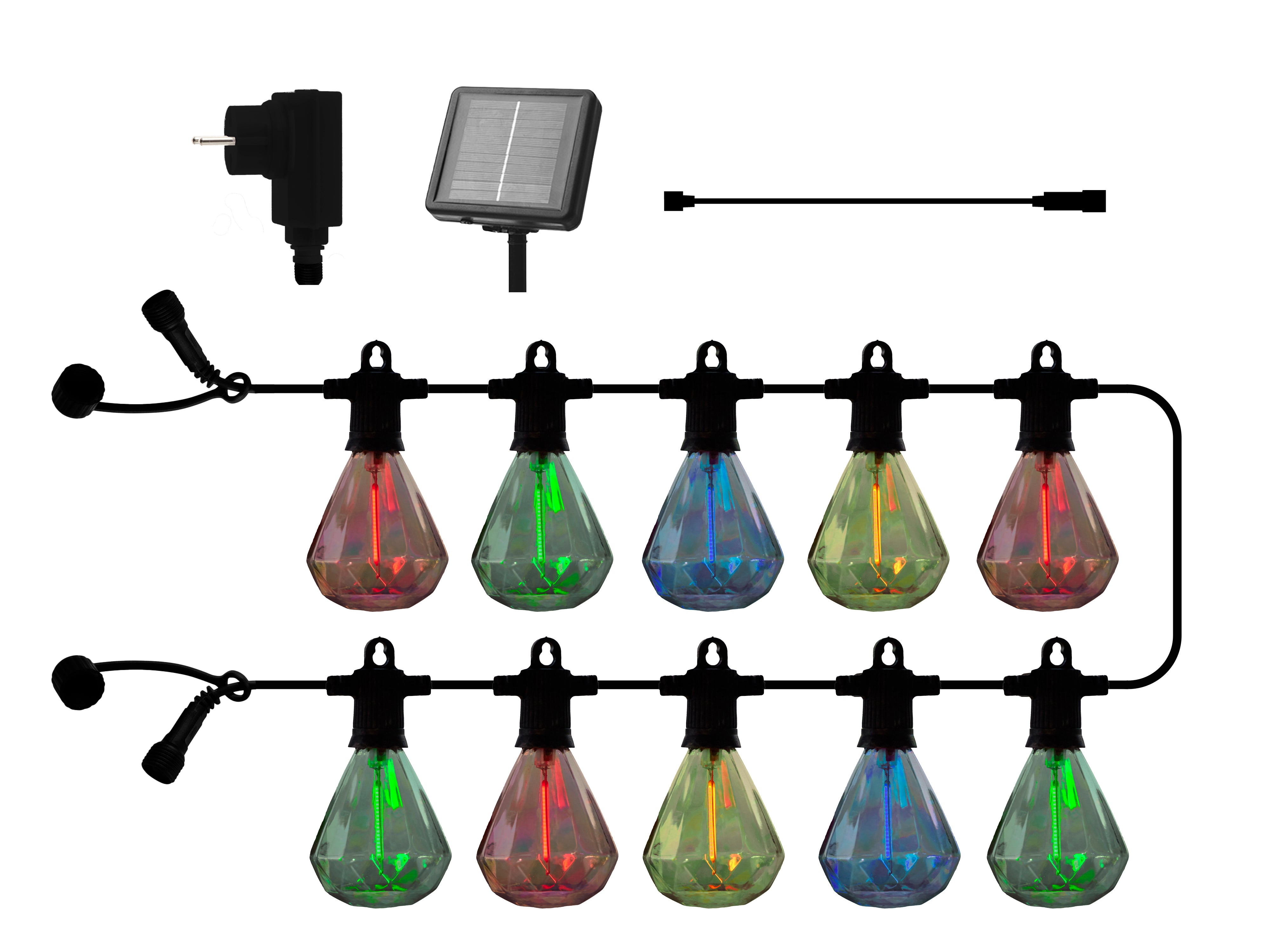 Marcus Solar Startsæt, 10L, ww, solar panel og transformer Multi
