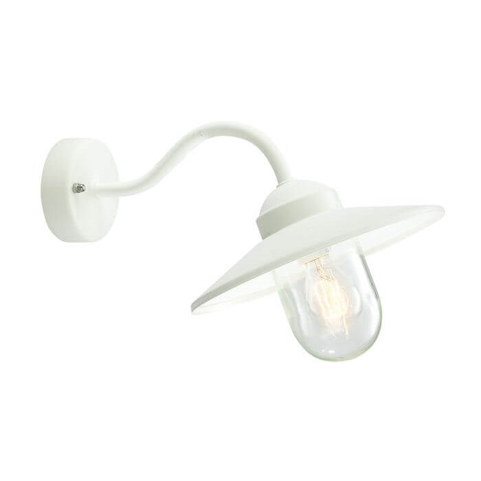 Norlys Karlstad hvid, E27 IP55 57W - Udendørslampe