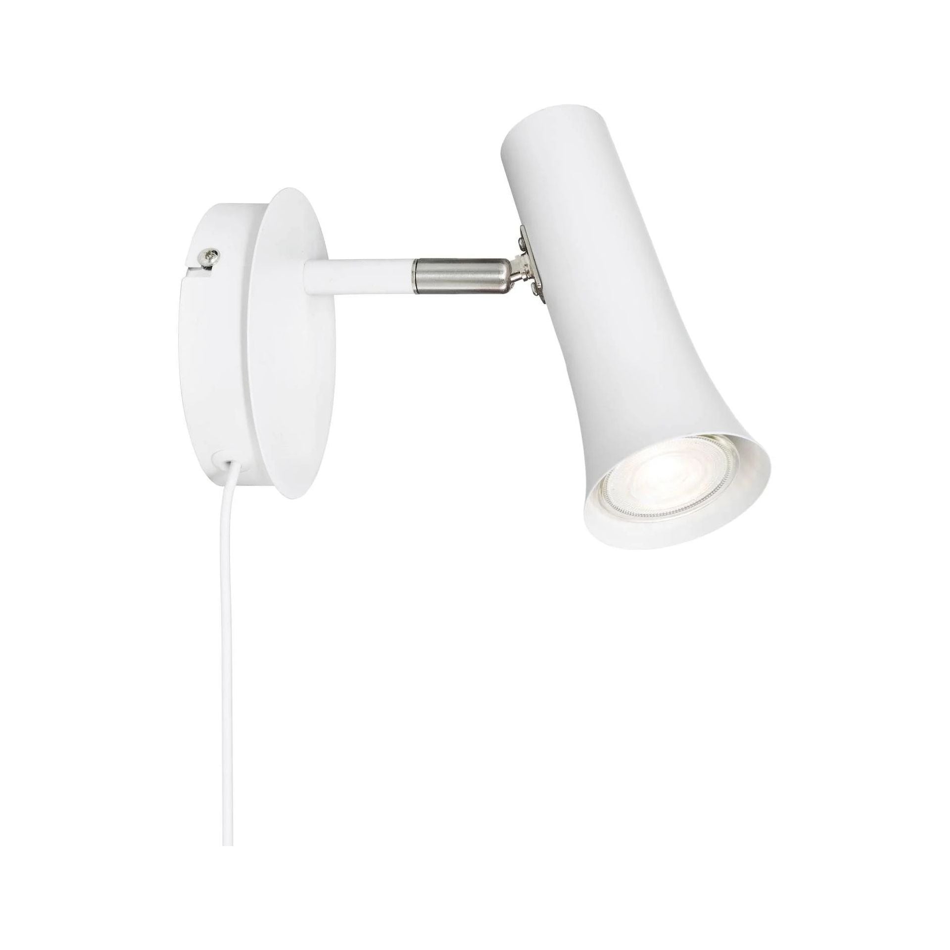 Elvita Mariestad Hvid Væglampe