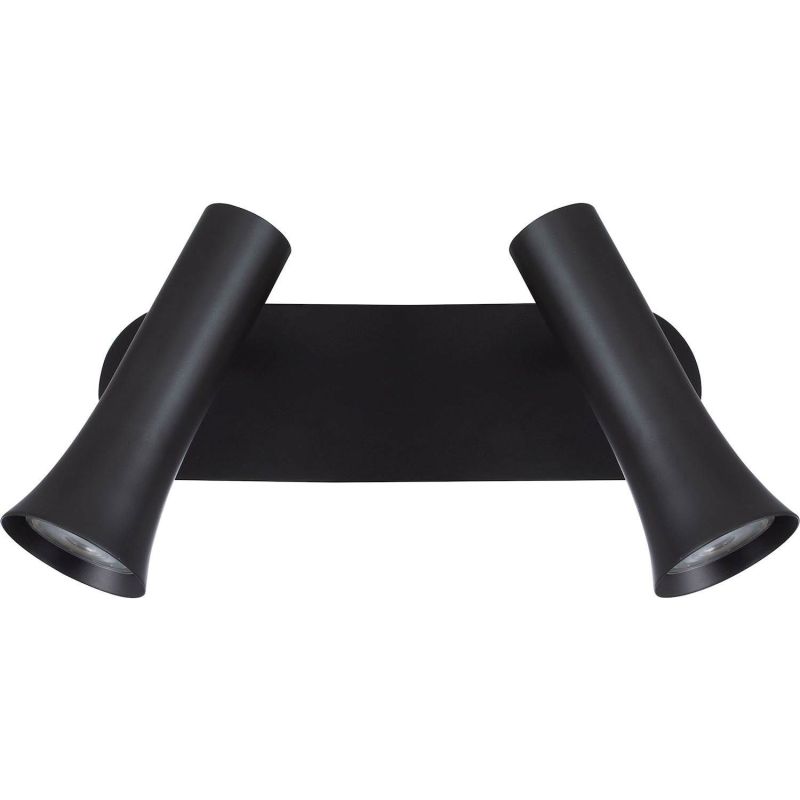 Elvita Mariestad Sort Væglampe Dobbel