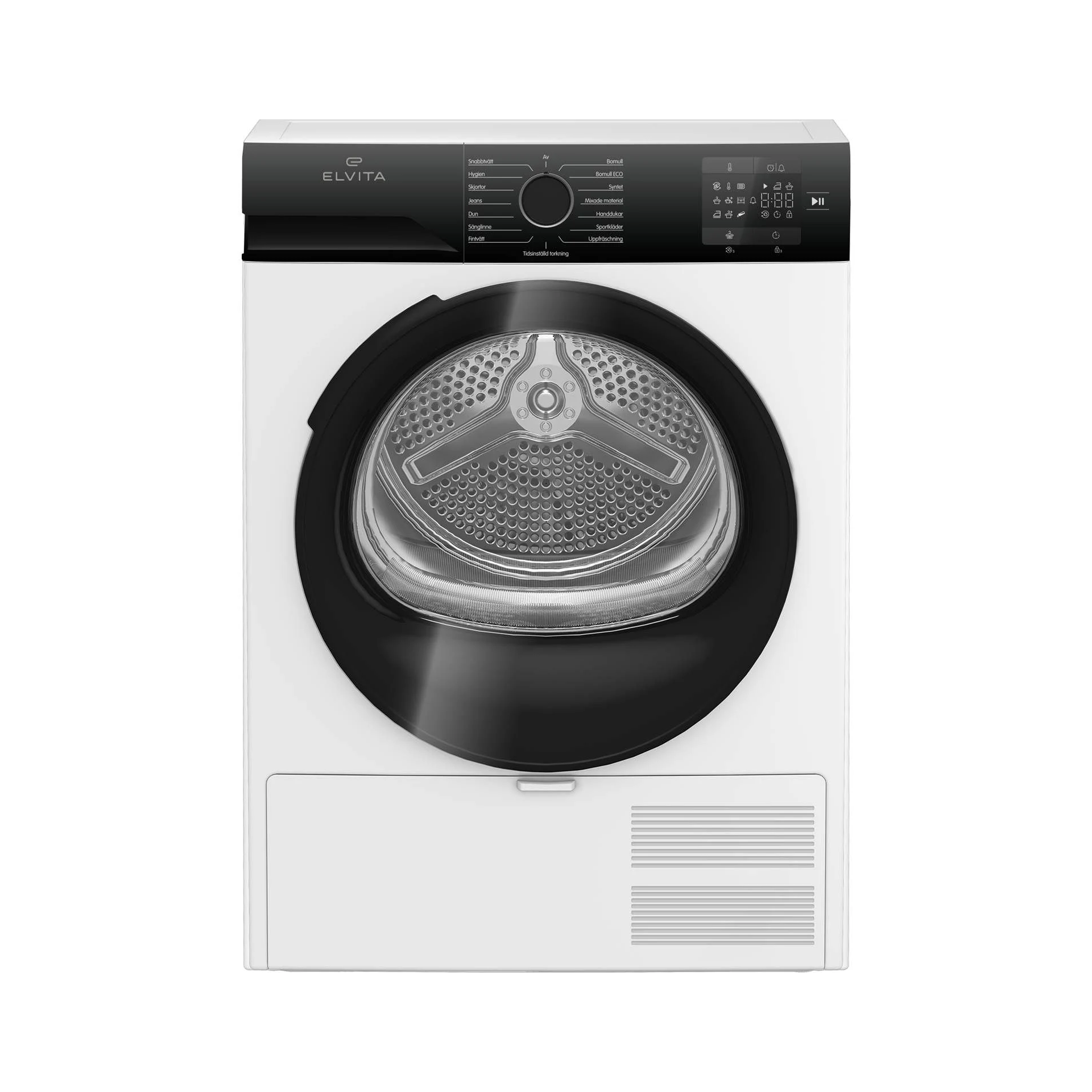 Elvita CTT4700V kondenstørretumbler med varmepumpe - 7 kg