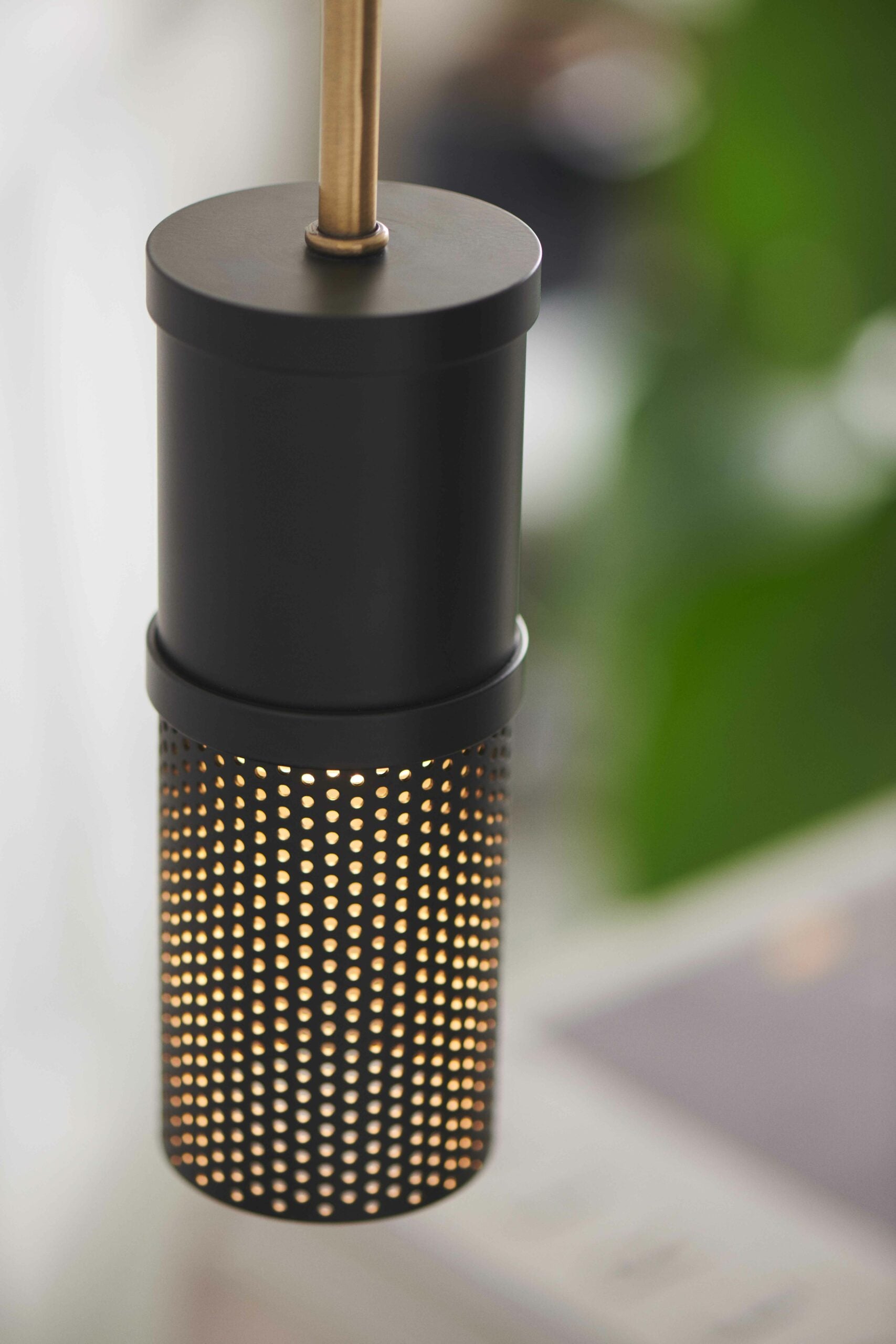 Frame Cylinder Pendel Sort Antique - Halo Design