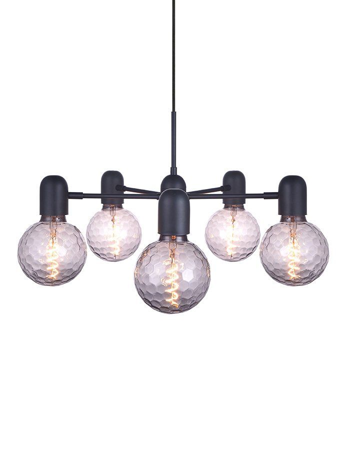 Up-down Lysekrone Ø50 - Sort