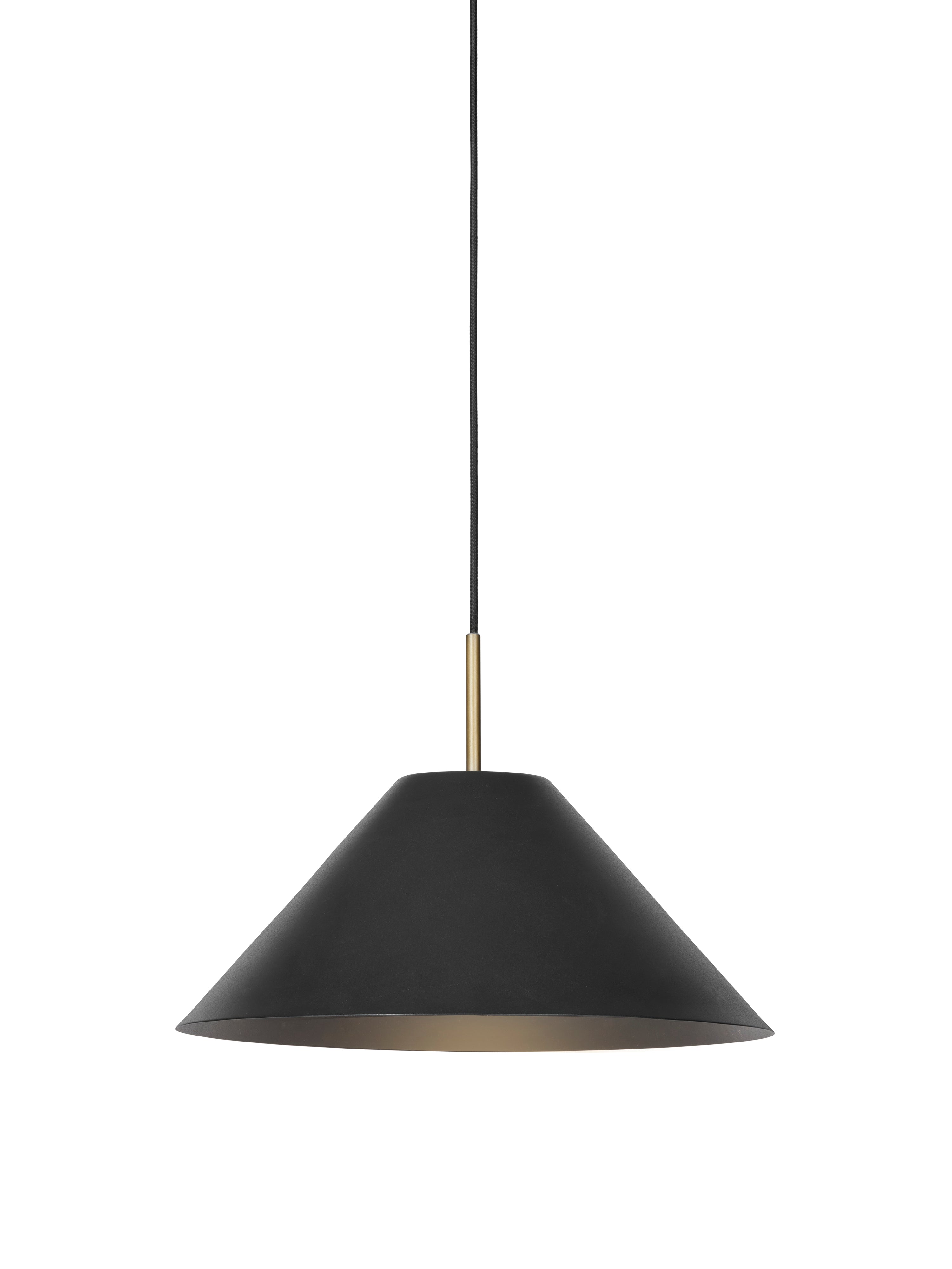 Halo Designs elegante Hygge Pendel i Graphit Sort