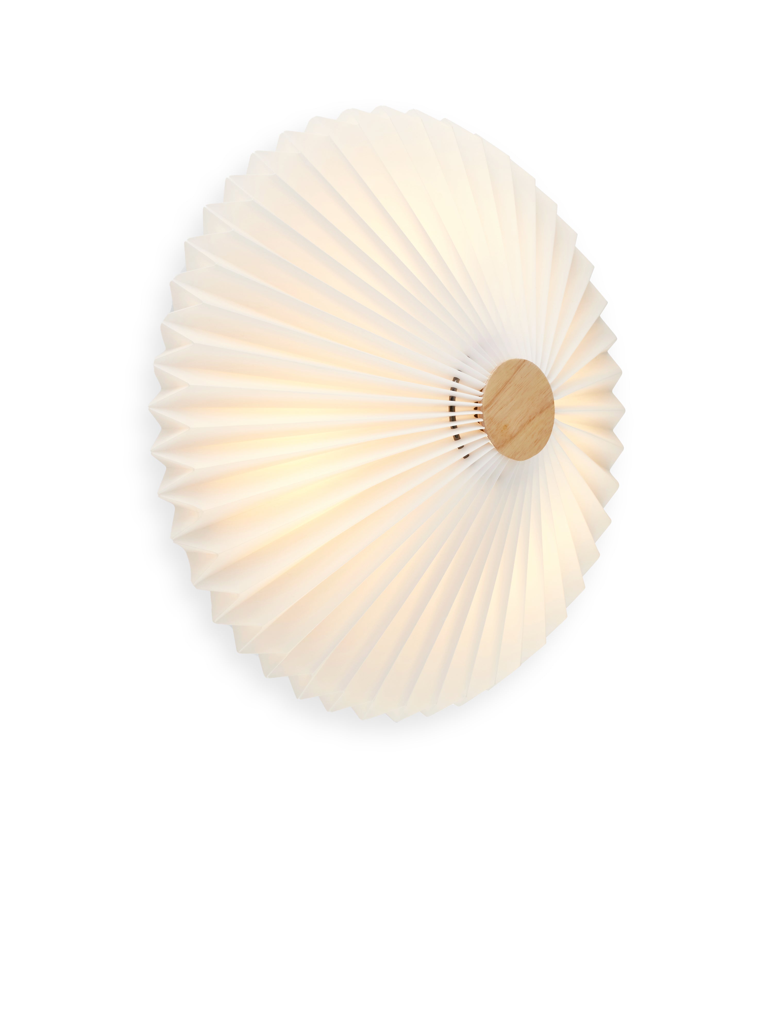 Paris Lofts/Væglampe Ø40 Hvid/Messing