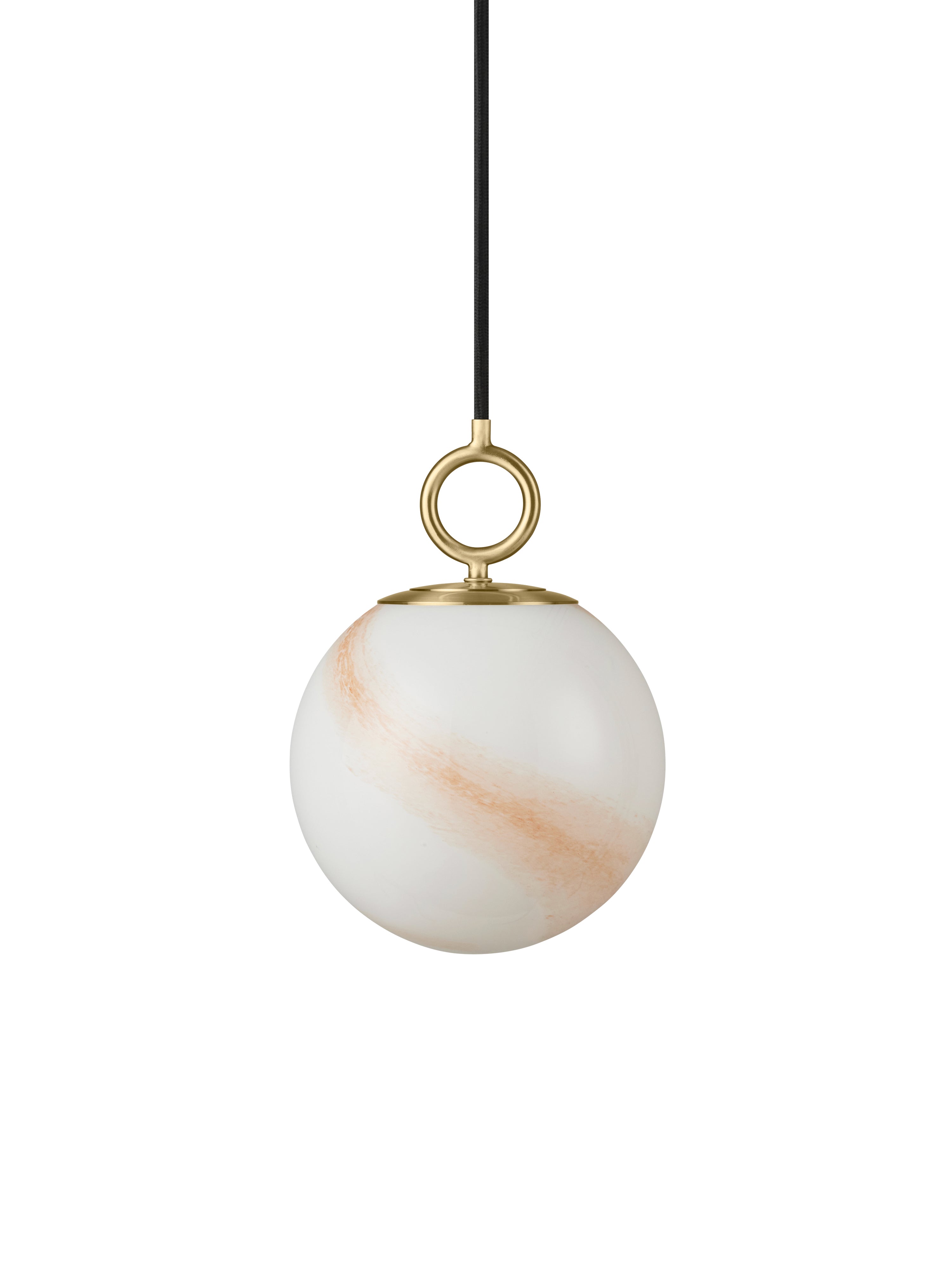 Stockholm Pendel Ø18 Marble Brown