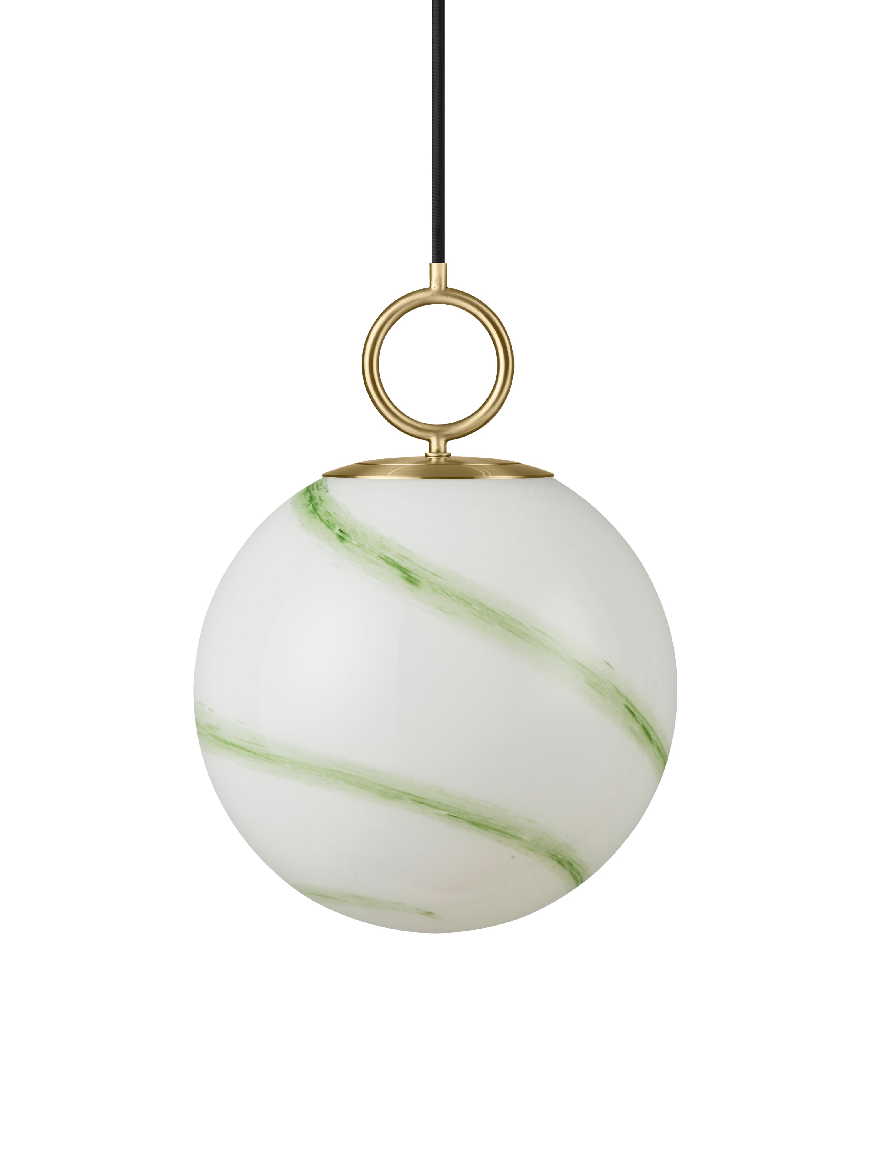 Stockholm Pendel Ø25 Marble Green