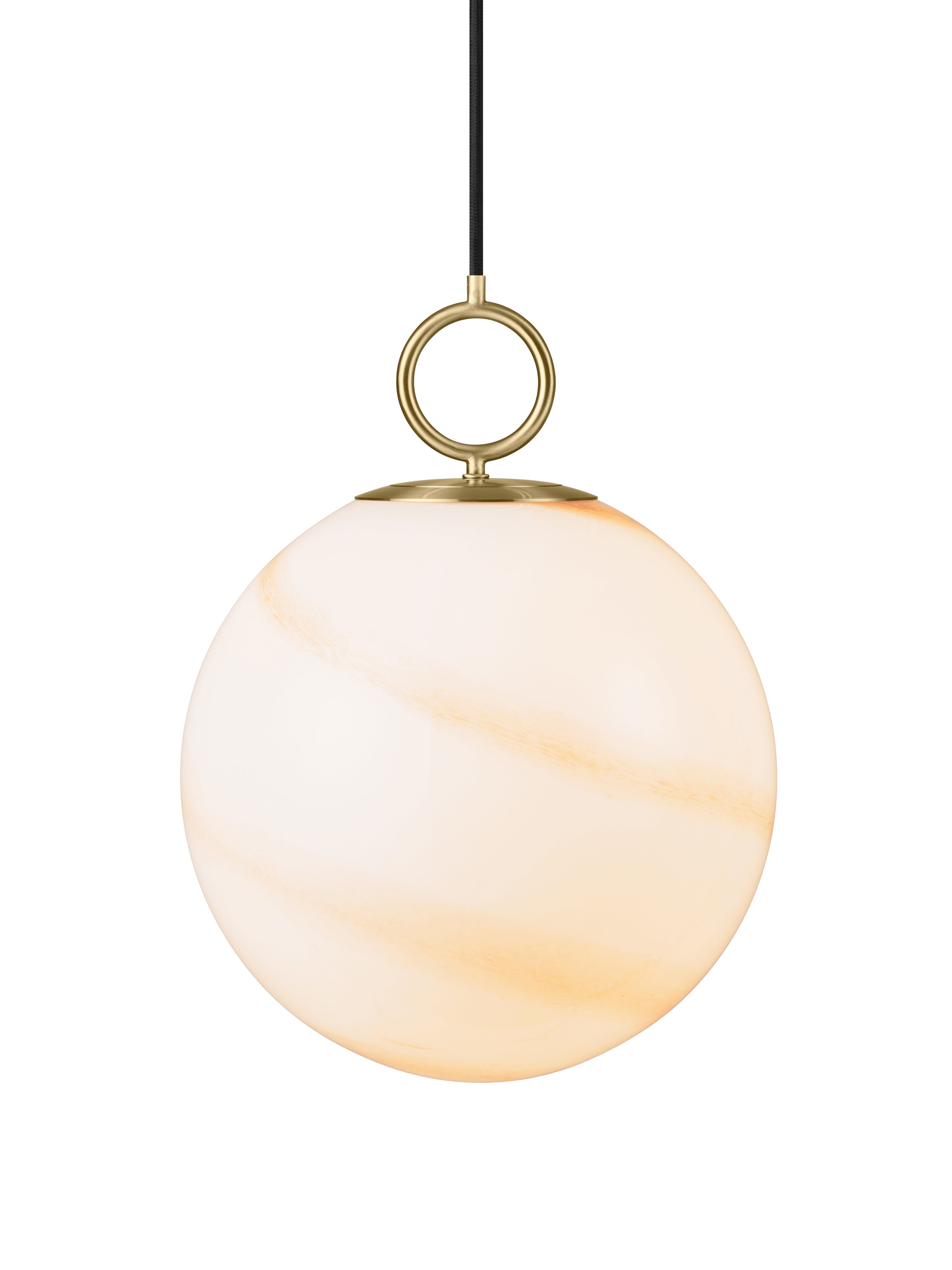 Stockholm Pendel Ø30 Marble Brown