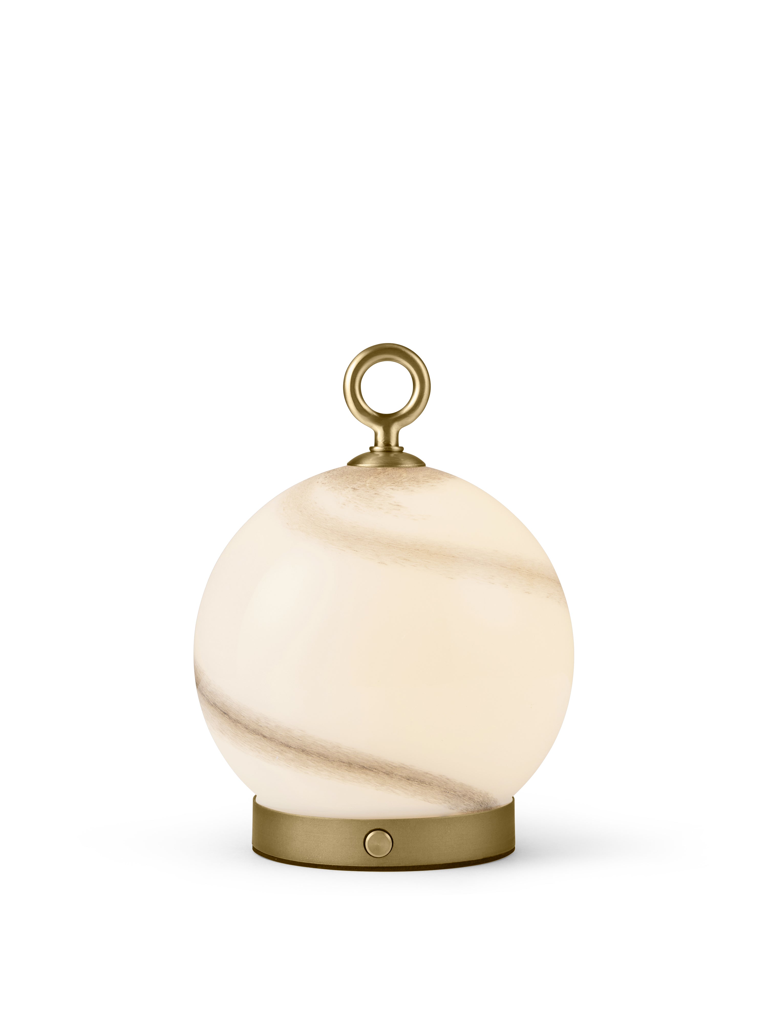 Stockholm Portable LED-bordlampe Ø15 Grå