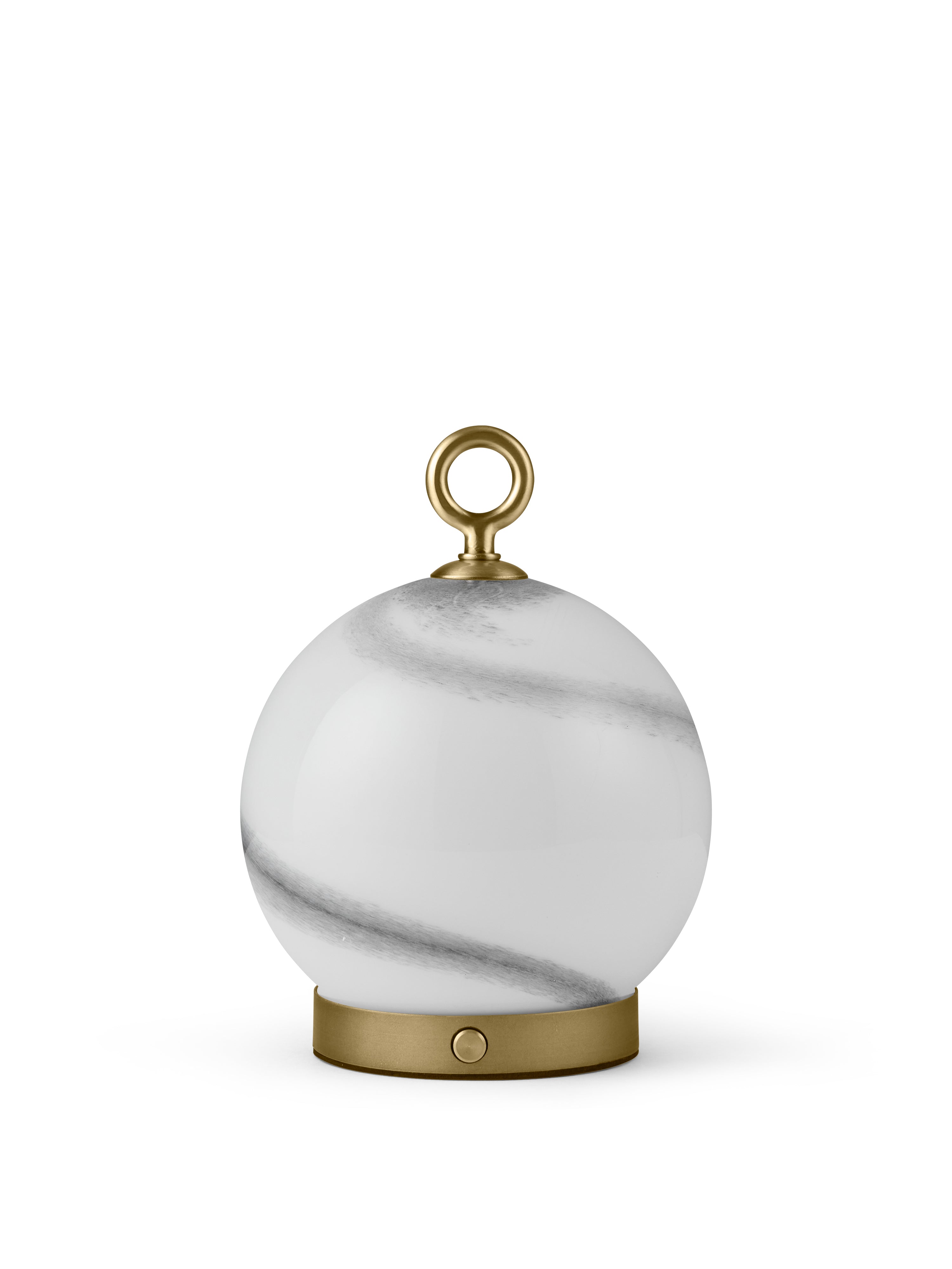 Stockholm Portable LED-bordlampe Ø15 Grå