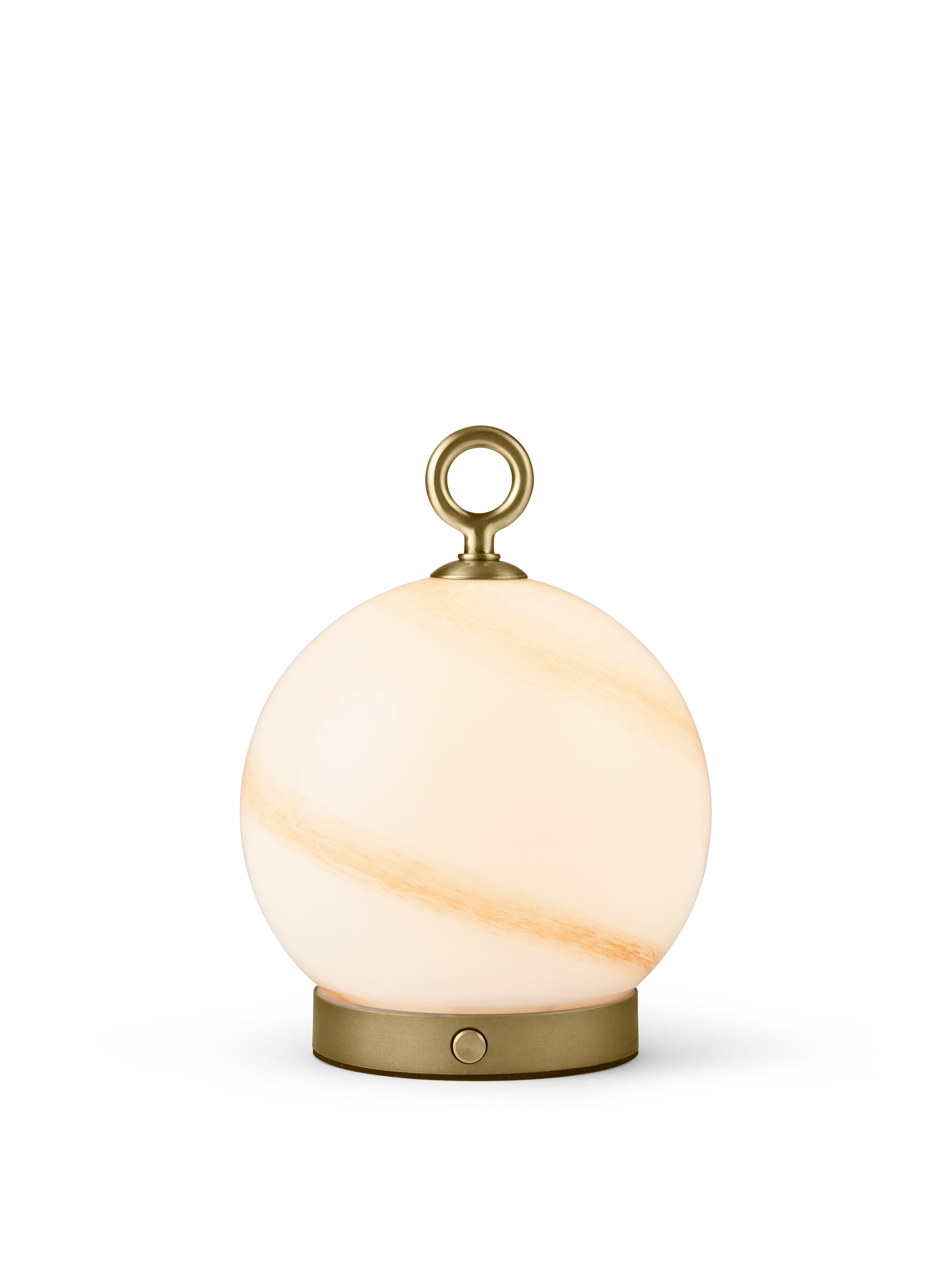 Stockholm Portable LED-bordlampe Ø15 Brun