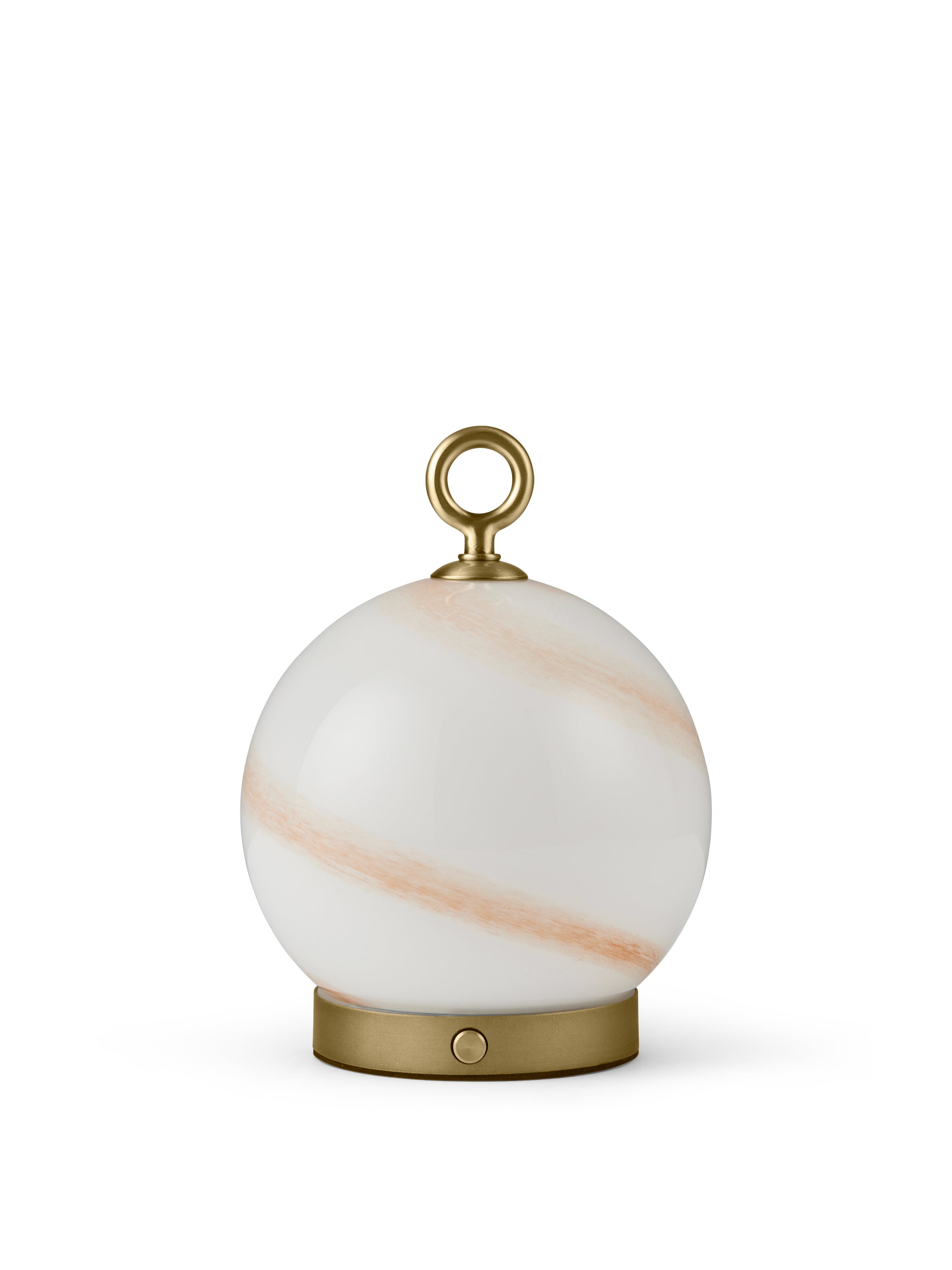 Stockholm Portable LED-bordlampe Ø15 Brun