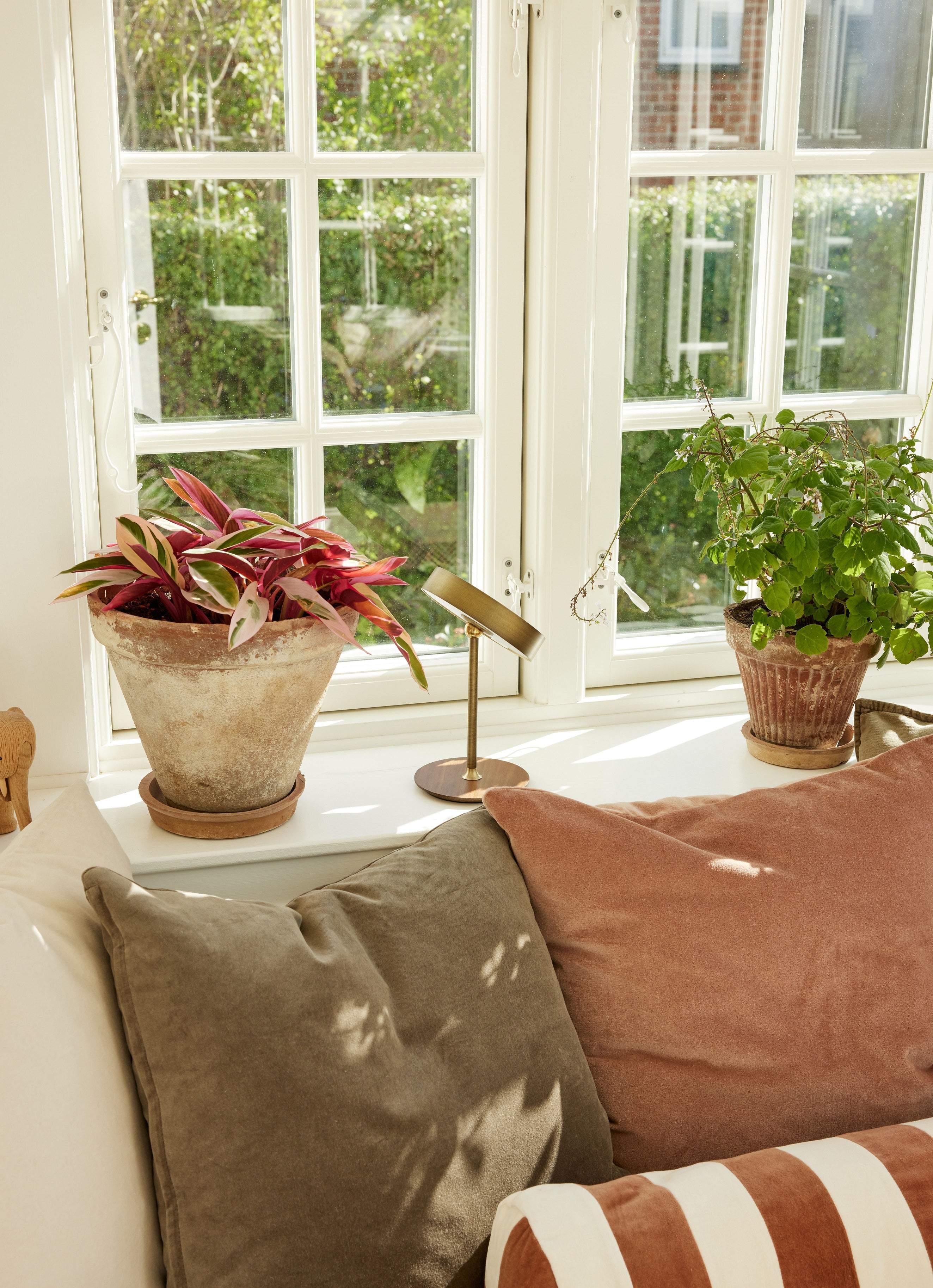 On The Move LED-bordlampe Ø13 Antique Brass